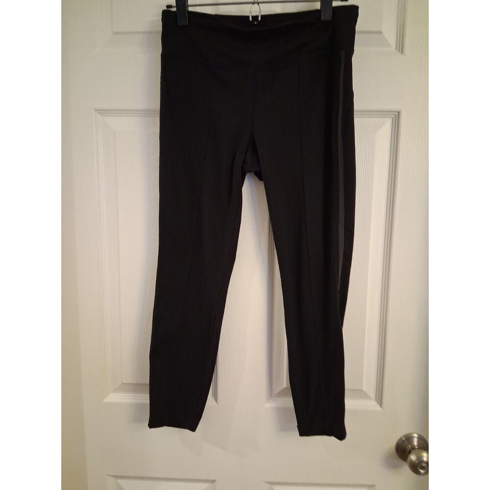 ATHLETA Brooklyn Mid Rise Ankle Pant  M/P | Black Pants